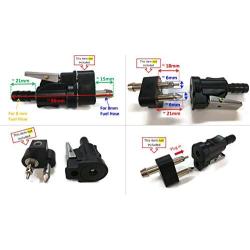 Boat Motor 5/16 Inch Engine Connector for Moeller Mercury/Yamaha Fuel Line 33482-10 Outboard Boat Engine Outboard Motor