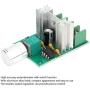PWM DC Motor Speed Controller , Controllers Motor Speed Controllers DC6-12V Motor Controller Board Large Power Speed Temperature Light Regulator Switch