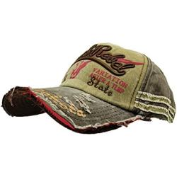 Blackreld South State Cotton Baseball Cap, Adjustable Snapback Dad Hat Cool Vintage Washed Low Profile Classic Summer Hats