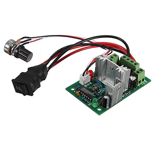 New Durable DC Motor Speed Switch Controller 10V 12V 24V Control Reversible PWM Regulator 3A