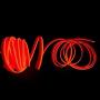 3m Auto Car Neon LED Panel Gap String Strip Light, Glowing Electroluminescent Wire/El Wire Lamp, Cold Strobing for Automotive Interior Car Decor Decorative Atmosphere(blue)