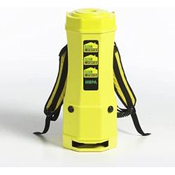 Clean Obsessed Commercial 10 Quart Backpack Vacuum Model CO10, Yellow