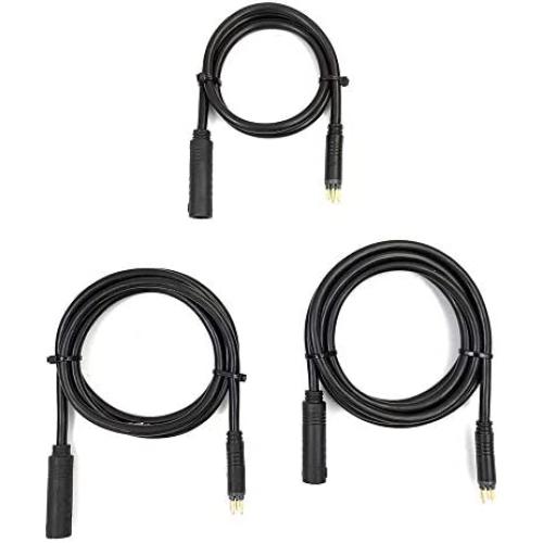 SCHUCK Waterproof Motor Extension Cable 1.2/1.5 Square 250W/350W 600mm/1300mm/1600mm for E-Bike Hub Motor Conversion Kit Parts