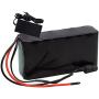 Wnicek 24V 6000mAh E-Bike Lithium Battery Pack 7S 2P 6AH Lithium-ion Battery for Motor Within 500W for Electric Scooters Electric Tools Airplane Models with 20A BMS and Charger