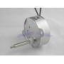 CHANCS TYC-40 12V AC 5RPM Shaft 35mm Synchronous Motor With AC Wall Power Adapter - Input 110V Output AC 12V For Christmas Decoration