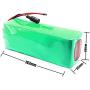 Wnicek 36V 9Ah Lithium Battery Pack 10S 3P 18650 Battery for 250W 350W 500W 750W 800W Motor for Electric Scooter Electric Bike Airplane Models Power Tools with BMS + Charger