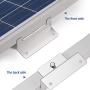 AGOTVAPO Solar Panel Mounting Brackets Z Bracket, rv Solar Panel mounting Brackets for Solar Panel, with Nuts and Bolts, Supporting for RV,Boats,Motorhome,Cabins,Garages,Off Grid (32 Units Brackets)
