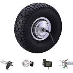 15 inch Electric Wheelbarrow Motor 48v 350w/500w/ 800w hub Motor Electric Scooter Motor ebike kit Electric Karting Motor