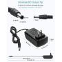 ALITOVE 24V 1A 24W Power Supply Adapter Converter 100~240V AC to DC 24 Volt 1000mA 800mA 650mA 500mA Transformer 5.5mm x 2.5mm 2.1mm Tip for CCTV Camera DC Motor Water Pump (Pack of 5)