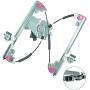 SONTIAN 748-974 Power Window Regulator Front Driver Side for 2010-2015 Chevy Cruze 2016 Chevy Cruze Limited（7pins）, Front Window Regulator and Motor Assembly with Anti-Pinch & Express Up & Down