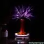 Joytech Tesla Coil SGTC Acrylic Base Shell Arc Wireless Transmission Experiment Desktop Toy Model YS21
