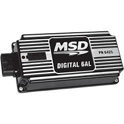 MSD 6AL DIGITAL IGNITION CONTROL BOX WITH REV LIMITER,BLACK,520-540 VOLTS PRIMARY,11,000 RPM RANGE,COMPATIBLE WITH 4, 6 OR 8-CYLINDER ENGINES