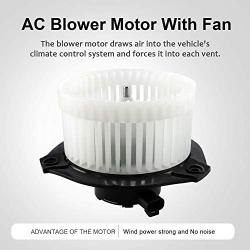 HVAC Heater Blower Motor Fan 89018747 700109 Air Conditioning AC Blower Motor Fits 2002-2009 Chevrolet Trailblazer/GMC Envoy, 2004-2007 Buick Rainier, 2002-2004 Oldsmobile Bravada, 2005-2007 Saab 9-7x