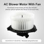 HVAC Heater Blower Motor Fan 89018747 700109 Air Conditioning AC Blower Motor Fits 2002-2009 Chevrolet Trailblazer/GMC Envoy, 2004-2007 Buick Rainier, 2002-2004 Oldsmobile Bravada, 2005-2007 Saab 9-7x
