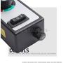 CENTAURUS Variable Fan Speed Controller AC 120V 15A Replacement for Duct And Hydroponics Inline Fans Vent Blower