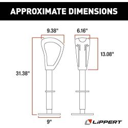 Lippert Components 643589 Smart Jack Black