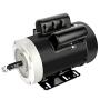 2HP Electric Motor 3450 RPM General Purpose Single Phase Motor 56C Frame 115V/230V 5/8