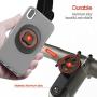 Bike Phone Mount for Mountain Bicycle, Universal Aluminum Road Bike Stem Cap Cell Phone Holder, Connect Quickly Riding Clip Stand, MTB Handlebar Clamp Quick Release for iPhone Samsung Google-【2nd Gen】