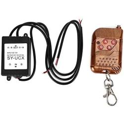 Qiilu 12V 1.5W Universal Wireless Strobe Control Module LED DRL Flash Controller System for Car Motorcycle