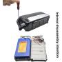 Grideto 36V Ebike Lithium Battery Pack, 18650 Lithium Battery Pack,Built-in BMS,for Ebike Airplane Models Power Tools Electric Motorcycles Scooter 500W 350W 250W 200W Motor,36V 18Ah