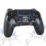 Wireless Gaming Controller For PS-4,Replacement Bluetooth Game Controller With Motion Motors For PS-4/Pro/PC/Laptop,Joystick With Dual Vibration