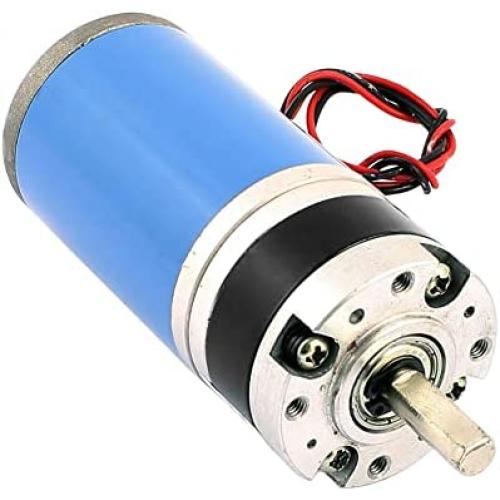 sourcing map DC Gearbox Reduction Motor DC 24V 980RPM 8mm Shaft Dia