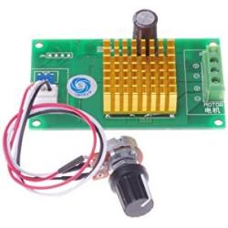 SMAKN CCM4N 12V 24V 6A DC Motor Speed Controller Adjustable Variable Speed Current Overload Protector Positive-Stop-Reverse Speedpot Control