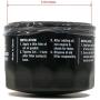 Laser (6) Oil Filters Replacement for Kawasaki 49065-2076 49065-2077 49065-7002 49065-7007 Motors