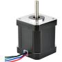 STEPPERONLINE 0.9deg Nema 17 Stepper Motor Bipolar 2A 46Ncm/65oz.in 42x42x48mm 4-Wires DIY CNC