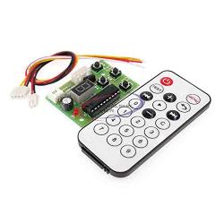 DC 4V-6V Stepper Motor Driver Controller Integrated Board 2-Phase 4-Wire Speed Adjustable with Remote Control