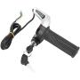 Akozon Brushed Speed Controller Kit Brush Speed Motor Controller 48V 800W with Lock Throttle Grip for Electric Bike Motor Scooter