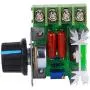 Régulateur de vitesse pour moteur AC 2000W, module de gradation, contrôleur de vitesse, régulateur de tension réglable 50-220V 25A pour gradation thermostats et régulateurs de pression. Régulateur de vitesse pour moteur AC 2000W, module de gradation, contrôleur de vitesse, régulateur de tension réglable 50-220V 25A pour gradation thermostats et régulateurs de pression.