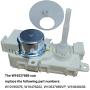 W10537869 Dishwasher Diverter Motor Compatible with Whirlpool W10195677 W10849439 W10476222 2684962