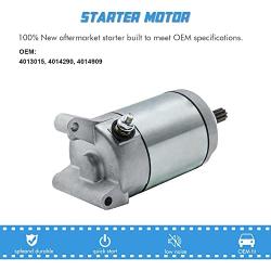 Starter Motor Replacement for 2012-2019 Sportsman RZR Ranger Ace 570 Replaces 4013015, 4014290, 4014909