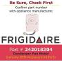 FRIGIDAIRE 55-242018304 Refrigerator Condenser Fan Motor, White