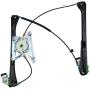 A-Premium Power Window Regulator without Motor Compatible with Audi A4 1996-2001 A4 Quattro 1996-2001 S4 2000-2002 Front Passenger Side