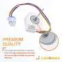 Canamax Premium WR60X10185 Refrigerator Evaporator Fan Motor - Compatible with GE & Hotpoint Refrigerators - Replaces AP3875639, 1170107, WR60X10185, 197D2039P008, WR23X10346, WR23X10350, WR23X10353