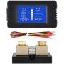 CGELE DC Multifunction Battery Monitor Meter with Shunt,0-200V,0-500A, LCD Display Digital Current Multimeter Voltmeter Ammeter for Cars RV Solar,Widely Applied to 12V/24V/48V RV/Car Battery…