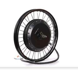NBpower QS V3 273 8KW Peak hub Motor Wheel Mounted with 19-1.85 ”Motorcycle Rim and 2.75-19 offload tire