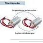maleonn RC 050 Brushed Motor for 124 RC Crawler Car SCX24 Upgrades 90081 AXI00001 AXI00002 Deadbolt C10 JLU Accessories