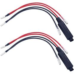 TWTADE 2 PCS Motorcycle LED Resistor Decoder 10W 12V Fix Turn Signal lamp Load Flash Controller Error I-057