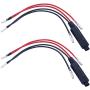 TWTADE 2 PCS Motorcycle LED Resistor Decoder 10W 12V Fix Turn Signal lamp Load Flash Controller Error I-057