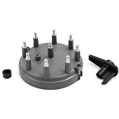 uxcell 8233 Car Ignition Distributor Cap and Rotor Kit Replacement DC 12V