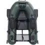 FRM BOARDS Inflatable Fishing Boat Belly Boat Fishing Float Tube with Storage Pockets, Adjustable Straps & Bracket for trolling Motor, Loading Capacity 400lbs