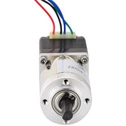STEPPERONLINE 27:1 Planetary Gearbox Nema 11 Dual Shaft Geared Stepper Motor DIY Robot Camera