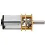 uxcell Micro Speed Reduction Motor DC 12V 200RPM with Full Metal Gearbox 0.18A Electric Gear Box Motor with 2 Terminals for DIY RC