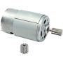SHENGLE 2 Pcs 550 35000RPM Electric Motor High Speed RS550 12V Motor Gearbox Accessories for Power Wheels Children Ride On Car Replacement Parts