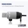 Mean Mug Auto 21323-232316A Windshield Washer Pump - Compatible with BMW - Replace OEM #: 67126934159, 67127302589
