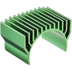 MECCANIXITY Motor Heat Sink Cooling Fins Aluminum 36mm Dia Green for 540 550 Motor