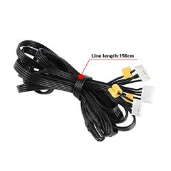Stepper Motor Cable Double Z Axis Motor Wire Compatible with CR-10/CR-10S/Ender-3 3D Printer Accessories 1.5m